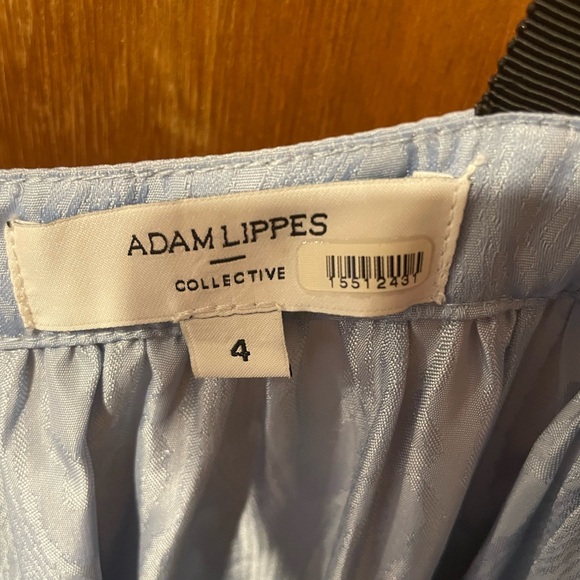 Adam Lippes Collective Size 6 High Low‎ Swing Dress Blue - Picture 5 of 6